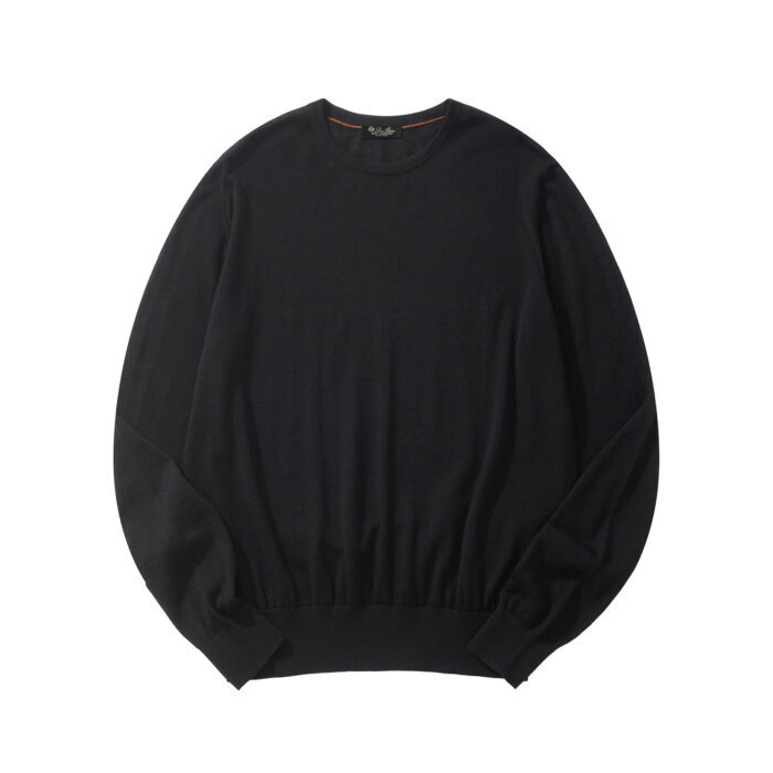 로로피아나 순색 라운드넥 니트 블랙 레플리카 미러급 SA급 S급 고퀄리티 하이엔드 최상급 의류 [남성] 3