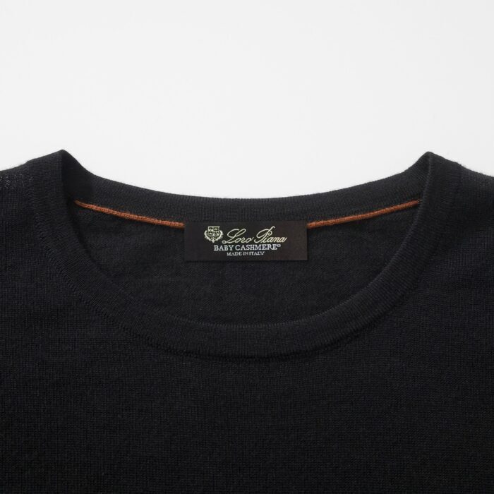 로로피아나 순색 라운드넥 니트 블랙 레플리카 미러급 SA급 S급 고퀄리티 하이엔드 최상급 의류 [남성] 5