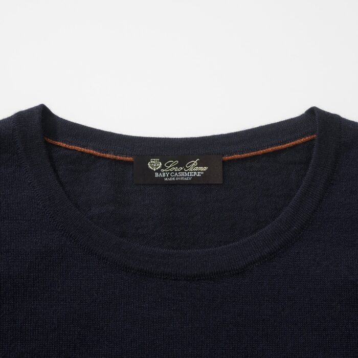 로로피아나 순색 라운드넥 니트 네이비 레플리카 미러급 SA급 S급 고퀄리티 하이엔드 최상급 의류 [남성] 5