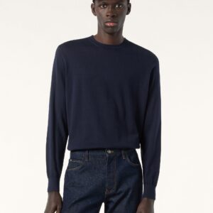 로로피아나 순색 라운드넥 니트 네이비 레플리카 미러급 SA급 S급 고퀄리티 하이엔드 최상급 의류 [남성]