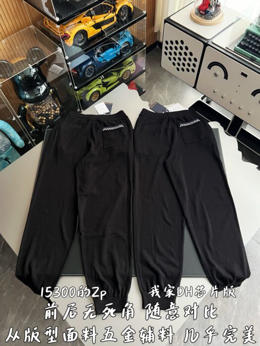 루이비통 니트 트랙 팬츠 바지 블랙 레플리카 미러급 SA급 S급 고퀄리티 하이엔드 최상급 의류 [남성여성공용] 4