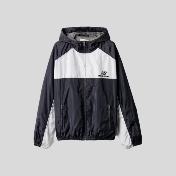 미우미우 x 뉴발란스 테크니컬 포플린 후디 자켓 레플리카 미러급 SA급 S급 고퀄리티 하이엔드 최상급 의류 [여성]