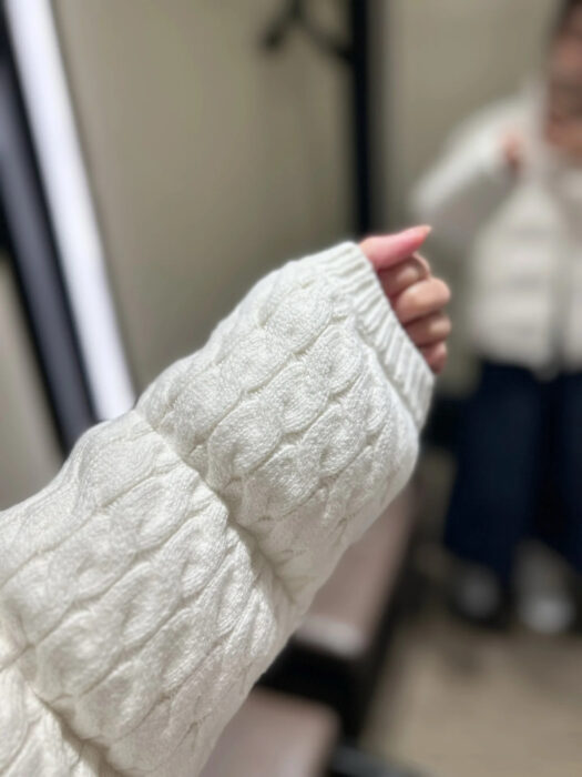 몽클레어 패딩 울 & 코튼 집업 가디건 레플리카 미러급 SA급 S급 고퀄리티 하이엔드 최상급 의류 [여성] 5