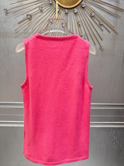 미우미우 캐시미어와 실크 크루넥 니트 탑(2color) 레플리카 미러급 SA급 S급 고퀄리티 하이엔드 최상급 의류 [여성] 14