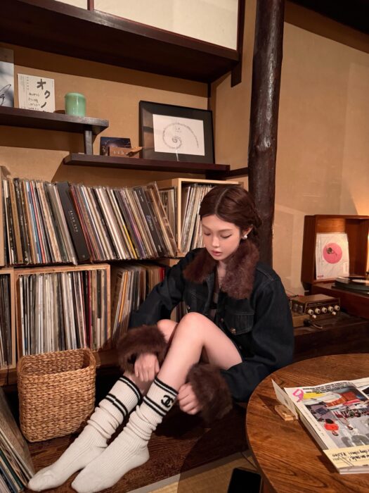 샤넬 캐시미어 양말 레플리카 미러급 SA급 S급 고퀄리티 하이엔드 최상급 의류 [여성] 2