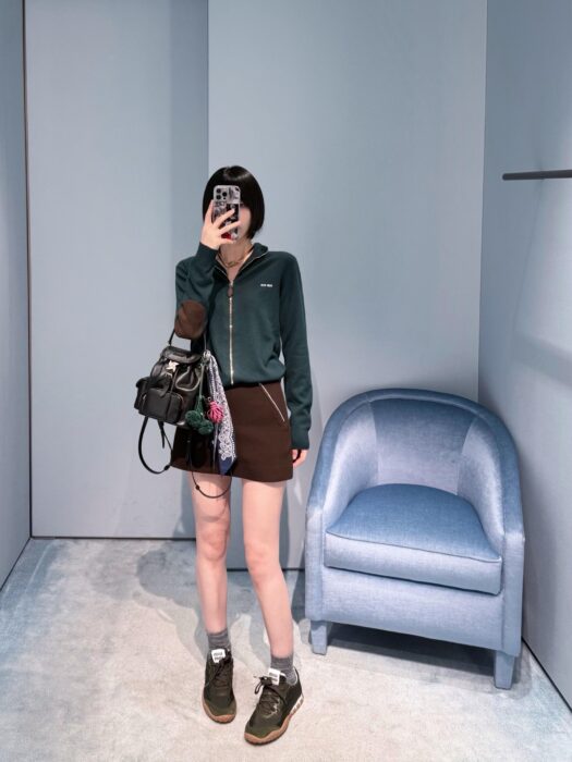 미우미우 그린 가디건 레플리카 미러급 SA급 S급 고퀄리티 하이엔드 최상급 의류 [여성] 8