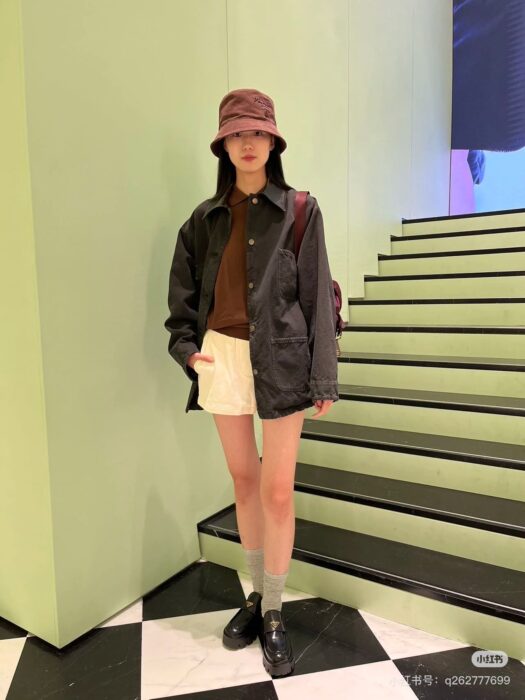 프라다 캔버스 워크 자켓 레플리카 미러급 SA급 S급 고퀄리티 하이엔드 최상급 의류 [여성] 8