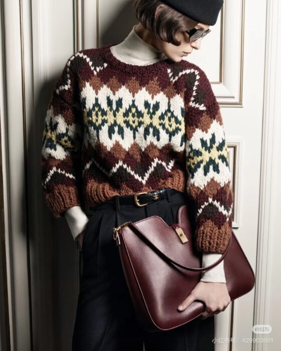 셀린느 크루넥 스웨터 레플리카 미러급 SA급 S급 고퀄리티 하이엔드 최상급 의류 [여성] 8