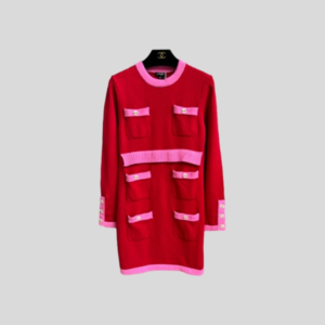 샤넬 콘트라스트 니트 드레스 레플리카 미러급 SA급 S급 고퀄리티 하이엔드 최상급 의류 [여성]