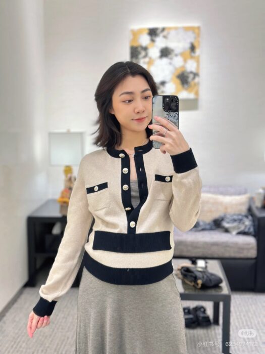 샤넬 페이크 투피스 스웨터 레플리카 미러급 SA급 S급 고퀄리티 하이엔드 최상급 의류 [여성] 9