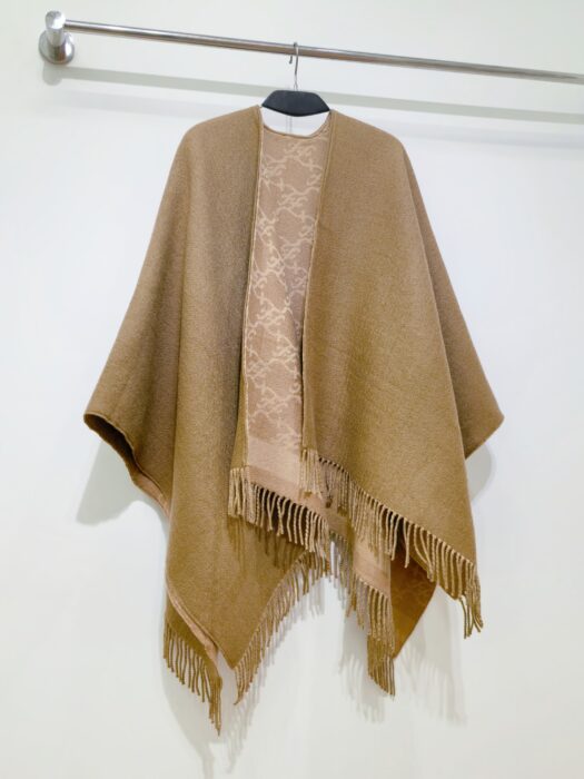 펜디 FF로고 자카드 양면 배색 혼방 케이프 카키 레플리카 미러급 SA급 S급 고퀄리티 최상급 하이엔드 [여성] 3