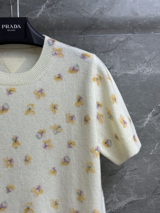 프라다 플로럴 프린트 울 크루넥 스웨터 레플리카 미러급 SA급 S급 고퀄리티 하이엔드 최상급 의류 [여성] 13