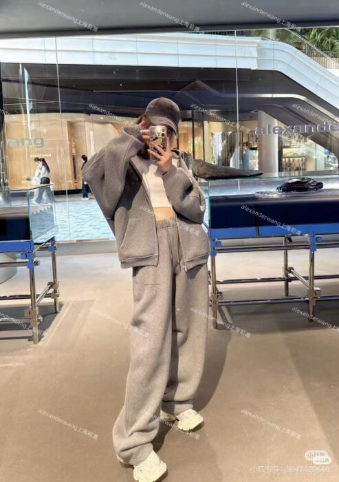 알렉산더왕 그레이 핫픽스 테리 세트 레플리카 미러급 SA급 S급 고퀄리티 하이엔드 최상급 의류 [여성] 13