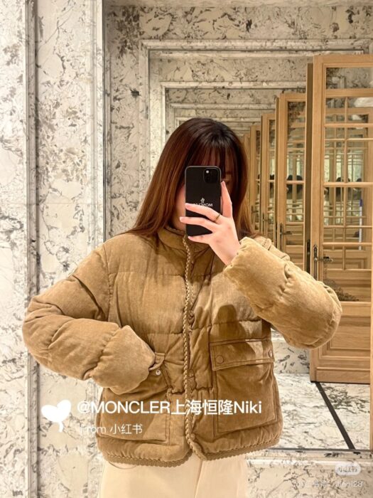 몽클레어 Essarts 브레이드 트리밍 코듀로이 쇼트 다운 자켓 레플리카 미러급 SA급 S급 고퀄리티 하이엔드 최상급 의류 [여성] 11