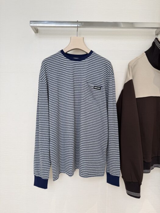 미우미우 긴팔 저지 티셔츠 레플리카 미러급 SA급 S급 고퀄리티 하이엔드 최상급 의류 [여성] 9