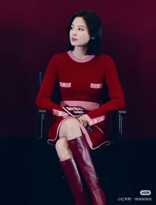 샤넬 콘트라스트 니트 드레스 레플리카 미러급 SA급 S급 고퀄리티 하이엔드 최상급 의류 [여성] 7