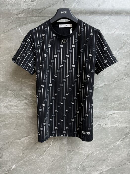 디올 CD 프린트 티셔츠 레플리카 미러급 SA급 S급 고퀄리티 하이엔드 최상급 의류 [여성] 2