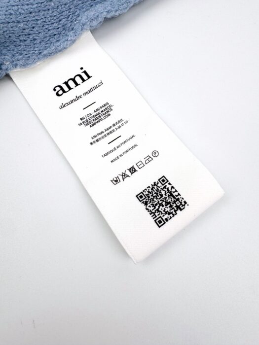 아미 베이직 흰색 하트A 자카드 니트 스카이 블루 레플리카 미러급 SA급 S급 고퀄리티 하이엔드 최상급 의류 [남성여성공용] 11