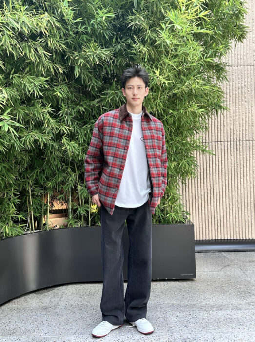 미우미우 체크 코튼 자켓 와인 레플리카 미러급 SA급 S급 고퀄리티 하이엔드 최상급 의류 [남성여성공용]