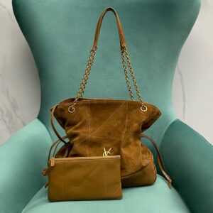  생로랑 스웨이드 JAMIE 쇼퍼백 809824 브라운 레플리카 미러급 SA급 S급 고퀄리티 최상급 하이엔드 숄더백 가방 [여성]