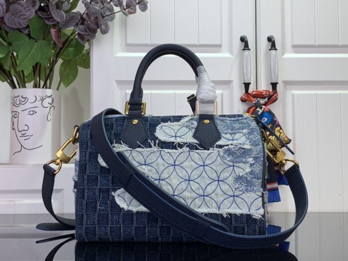 루이비통 스피디 반둘리에 25 데님 M15276 레플리카 미러급 SA급 S급 고퀄리티 최상급 하이엔드 가방 [여성] 2