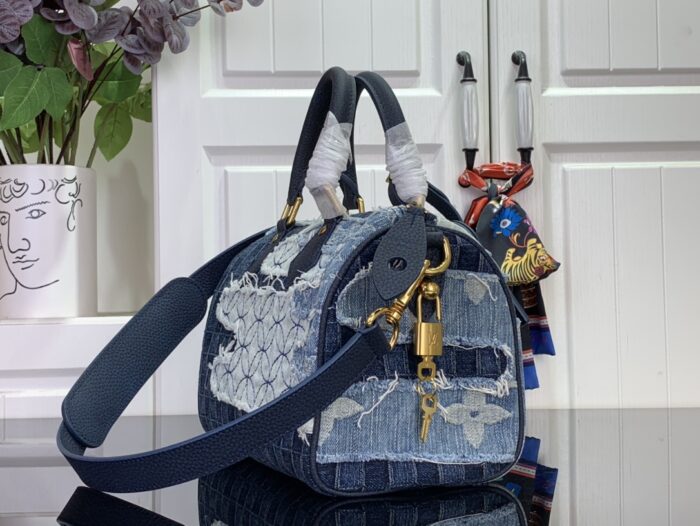 루이비통 스피디 반둘리에 25 데님 M15276 레플리카 미러급 SA급 S급 고퀄리티 최상급 하이엔드 가방 [여성] 4