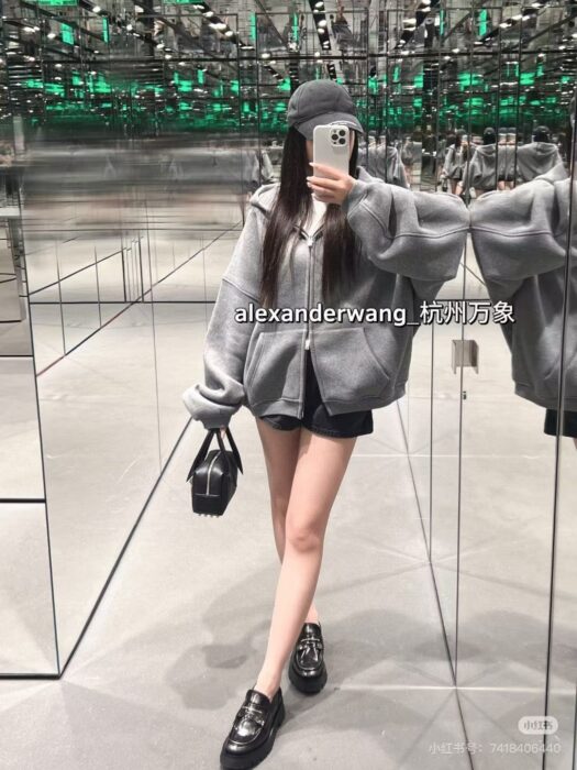 알렉산더왕 그레이 핫픽스 테리 세트 레플리카 미러급 SA급 S급 고퀄리티 하이엔드 최상급 의류 [남성여성공용] 11