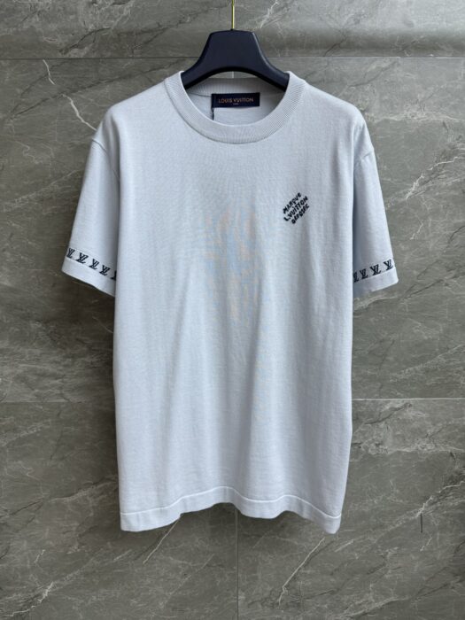 루이비통 쇼트 슬리브드 시그니처 크루넥 레플리카 미러급 SA급 S급 고퀄리티 하이엔드 최상급 의류 [남성여성공용] 4