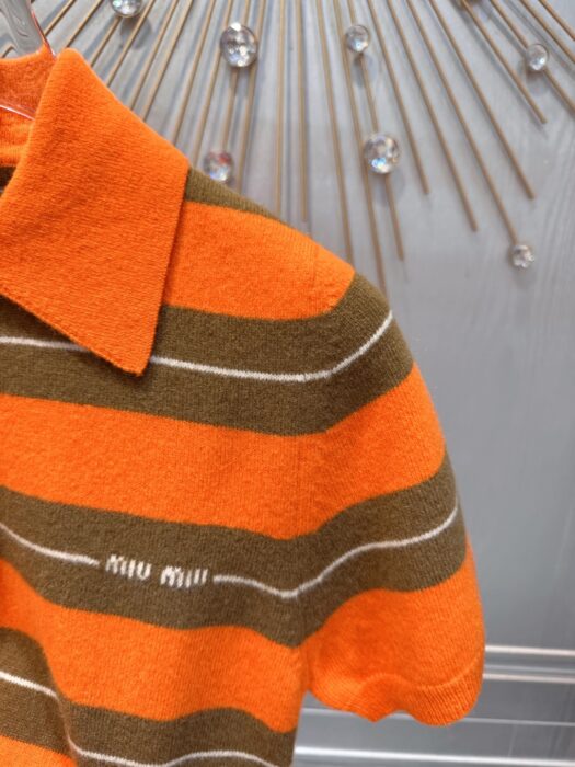 미우미우 니트 폴로 셔츠 레플리카 미러급 SA급 S급 고퀄리티 하이엔드 최상급 의류 [여성] 7