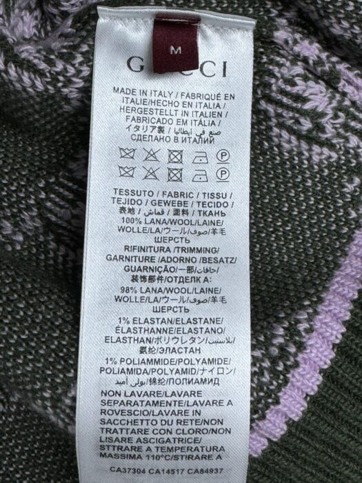 구찌 벨뱃 자카드 반팔 니트 레플리카 미러급 SA급 S급 고퀄리티 하이엔드 최상급 의류 [여성] 11