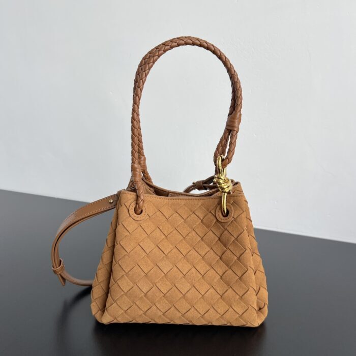 보테가베네타 스몰 파라슈트 796569 앰버 스웨이드 레플리카 미러급 SA급 S급 고퀄리티 최상급 하이엔드 가방 [여성]