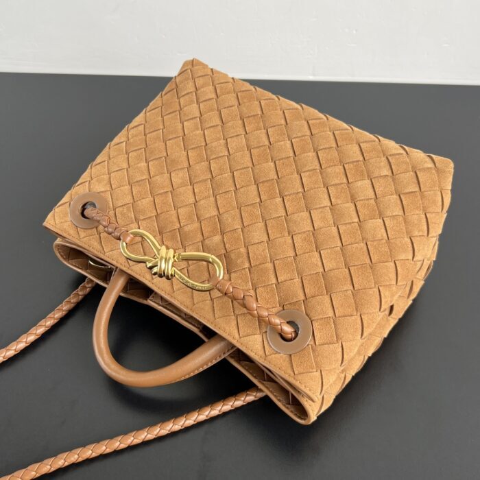 보테가베네타 스몰 안디아모 743568 앰버 스웨이드 레플리카 미러급 SA급 S급 고퀄리티 최상급 하이엔드 가방 [여성] 6