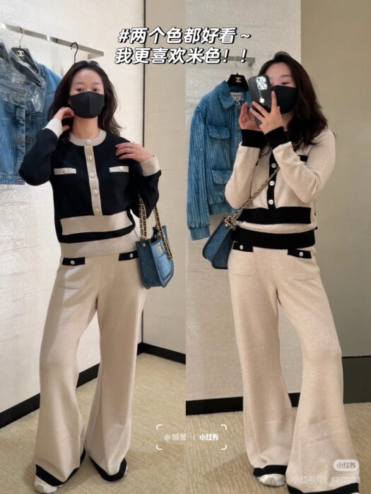 샤넬 페이크 투피스 스웨터 레플리카 미러급 SA급 S급 고퀄리티 하이엔드 최상급 의류 [여성] 6