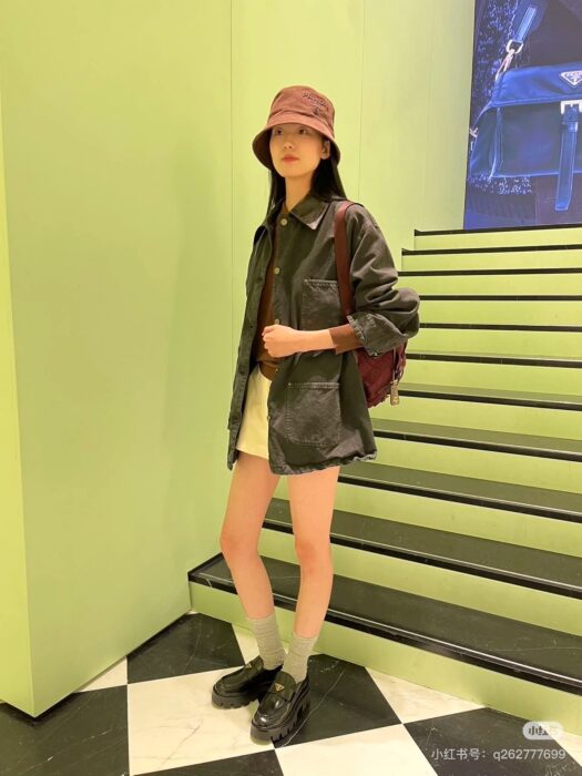 프라다 캔버스 워크 자켓 레플리카 미러급 SA급 S급 고퀄리티 하이엔드 최상급 의류 [여성] 6