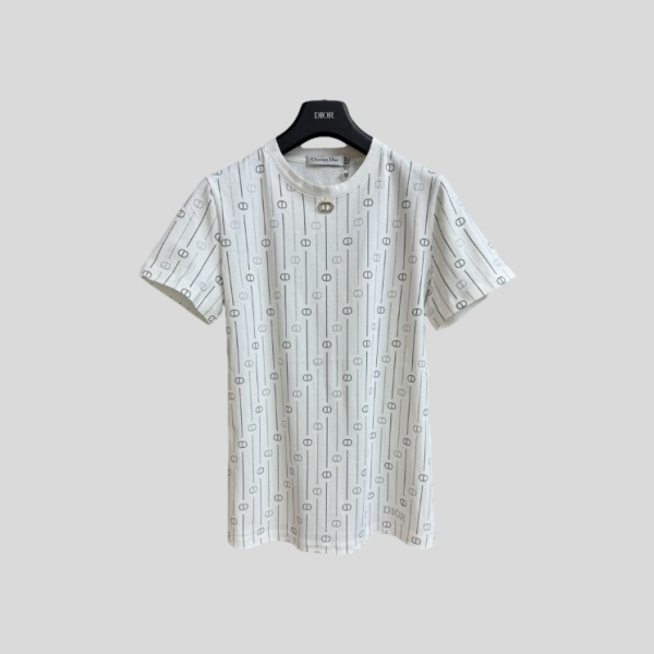 디올 CD 프린트 티셔츠 레플리카 미러급 SA급 S급 고퀄리티 하이엔드 최상급 의류 [여성]