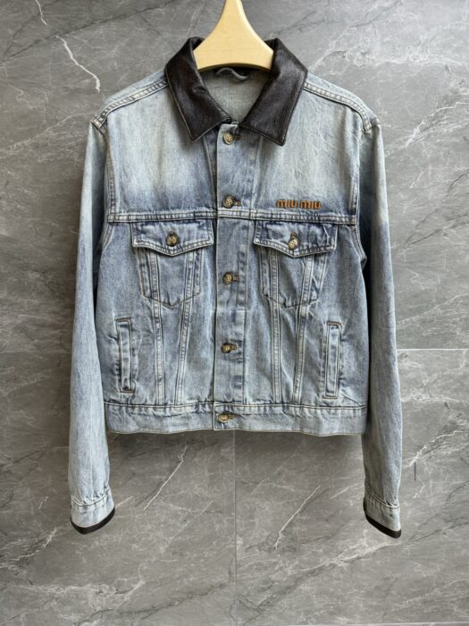미우미우 데님 블루종 자켓 레플리카 미러급 SA급 S급 고퀄리티 하이엔드 최상급 의류 [여성] 8