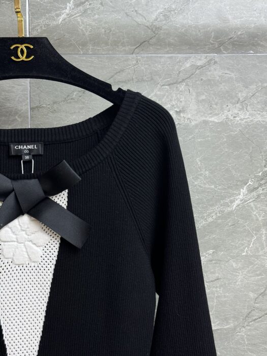 샤넬 리본 니트 원피스 레플리카 미러급 SA급 S급 고퀄리티 하이엔드 최상급 의류 [여성] 7