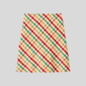 미우미우 대각선 체크 스커트 레플리카 미러급 SA급 S급 고퀄리티 하이엔드 최상급 의류 [여성]