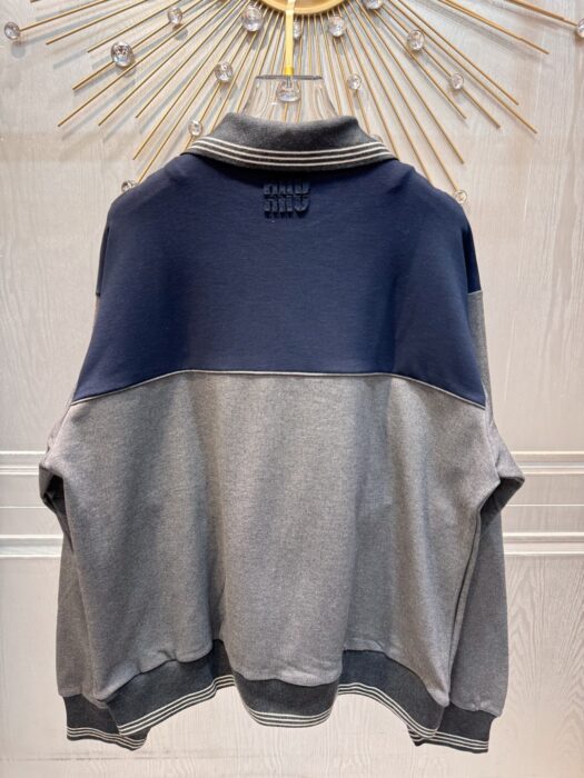 미우미우 지퍼 스웨트셔츠 레플리카 미러급 SA급 S급 고퀄리티 하이엔드 최상급 의류 [여성] 3