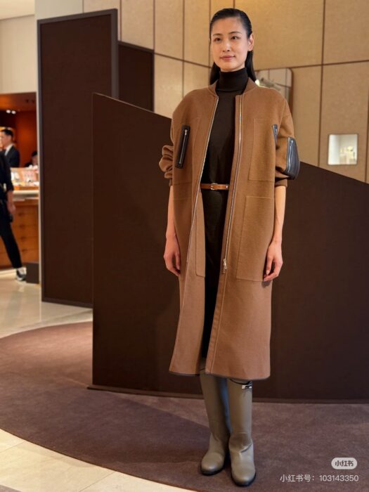 에르메스 봄버 코트 레플리카 미러급 SA급 S급 고퀄리티 하이엔드 최상급 의류 [여성] 2