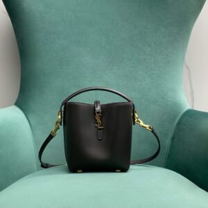 생로랑 유광 가죽 소재의 LE 37 미니백 765870 블랙 레플리카 미러급 SA급 S급 고퀄리티 최상급 하이엔드 크로스백 가방 [여성]