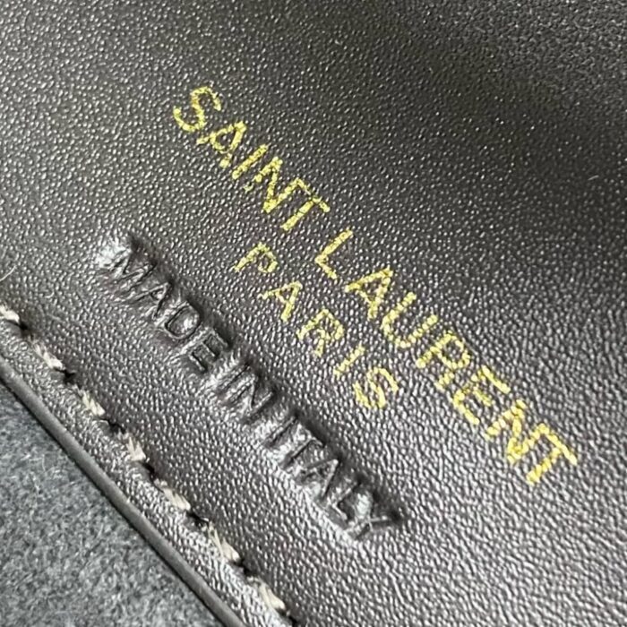 생로랑 유광 가죽 소재의 LE 37 스몰백 749036 블랙 레플리카 미러급 SA급 S급 고퀄리티 최상급 하이엔드 크로스백 가방 [여성] 10