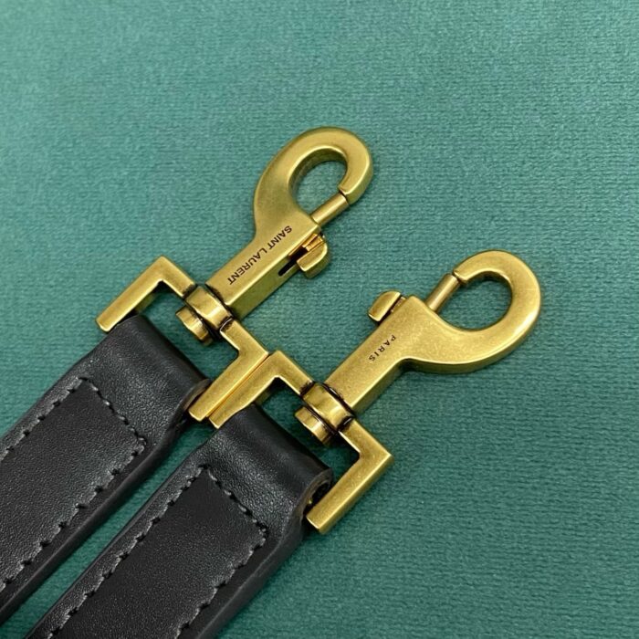 생로랑 유광 가죽 소재의 LE 37 스몰백 749036 블랙 레플리카 미러급 SA급 S급 고퀄리티 최상급 하이엔드 크로스백 가방 [여성] 8