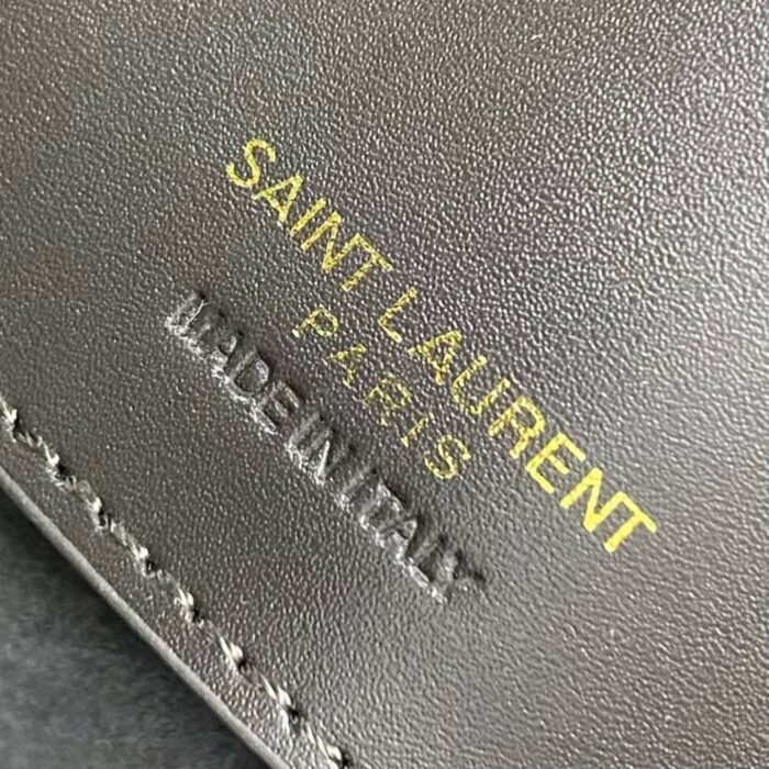 생로랑 유광 가죽 소재의 LE 37 742828 블랙 레플리카 미러급 SA급 S급 고퀄리티 최상급 하이엔드 크로스백 가방 [여성] 14