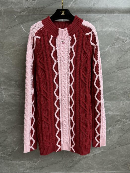 샤넬 케이블 니트 스커트 레플리카 미러급 SA급 S급 고퀄리티 하이엔드 최상급 의류 [여성] 3