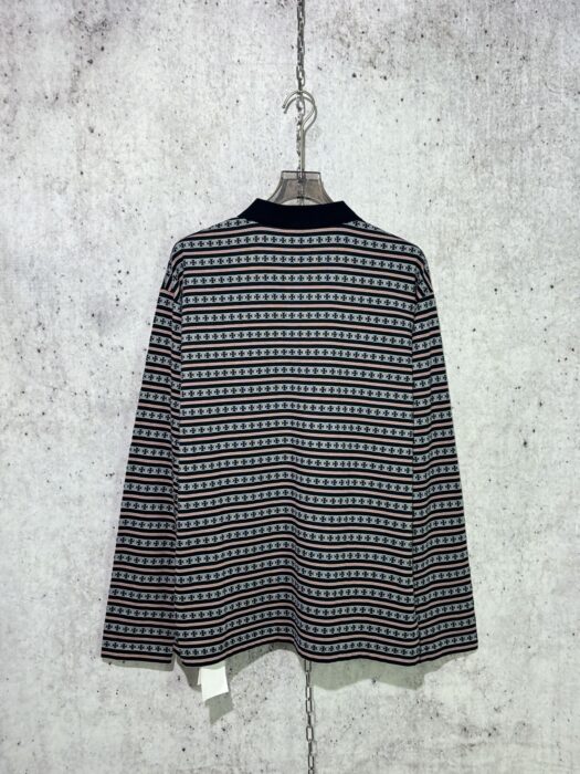 크롬하츠 로고 스트라이프 카라티 긴팔티 폴로티 레플리카 미러급 SA급 S급 고퀄리티 하이엔드 최상급 의류 [남성여성공용] 6