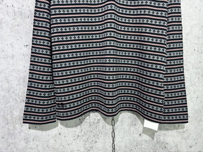 크롬하츠 로고 스트라이프 카라티 긴팔티 폴로티 레플리카 미러급 SA급 S급 고퀄리티 하이엔드 최상급 의류 [남성여성공용] 10