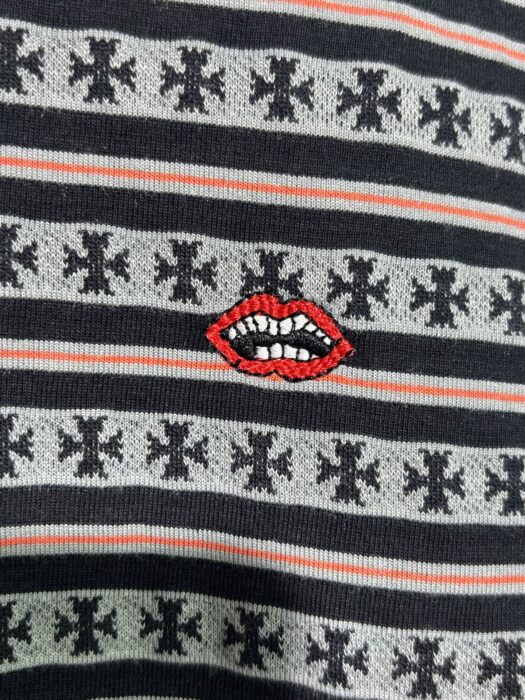 크롬하츠 로고 스트라이프 카라티 긴팔티 폴로티 레플리카 미러급 SA급 S급 고퀄리티 하이엔드 최상급 의류 [남성여성공용] 16