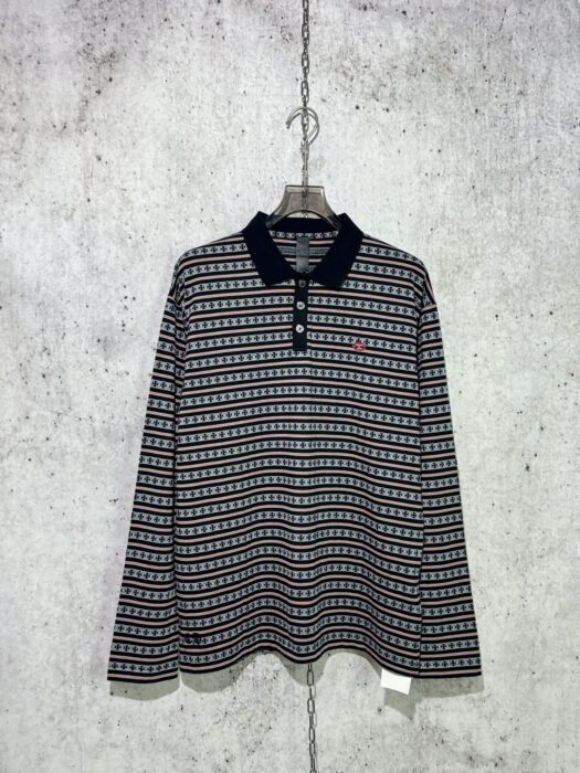 크롬하츠 로고 스트라이프 카라티 긴팔티 폴로티 레플리카 미러급 SA급 S급 고퀄리티 하이엔드 최상급 의류 [남성여성공용] 5