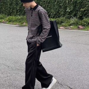 크롬하츠 로고 스트라이프 카라티 긴팔티 폴로티 레플리카 미러급 SA급 S급 고퀄리티 하이엔드 최상급 의류 [남성여성공용]